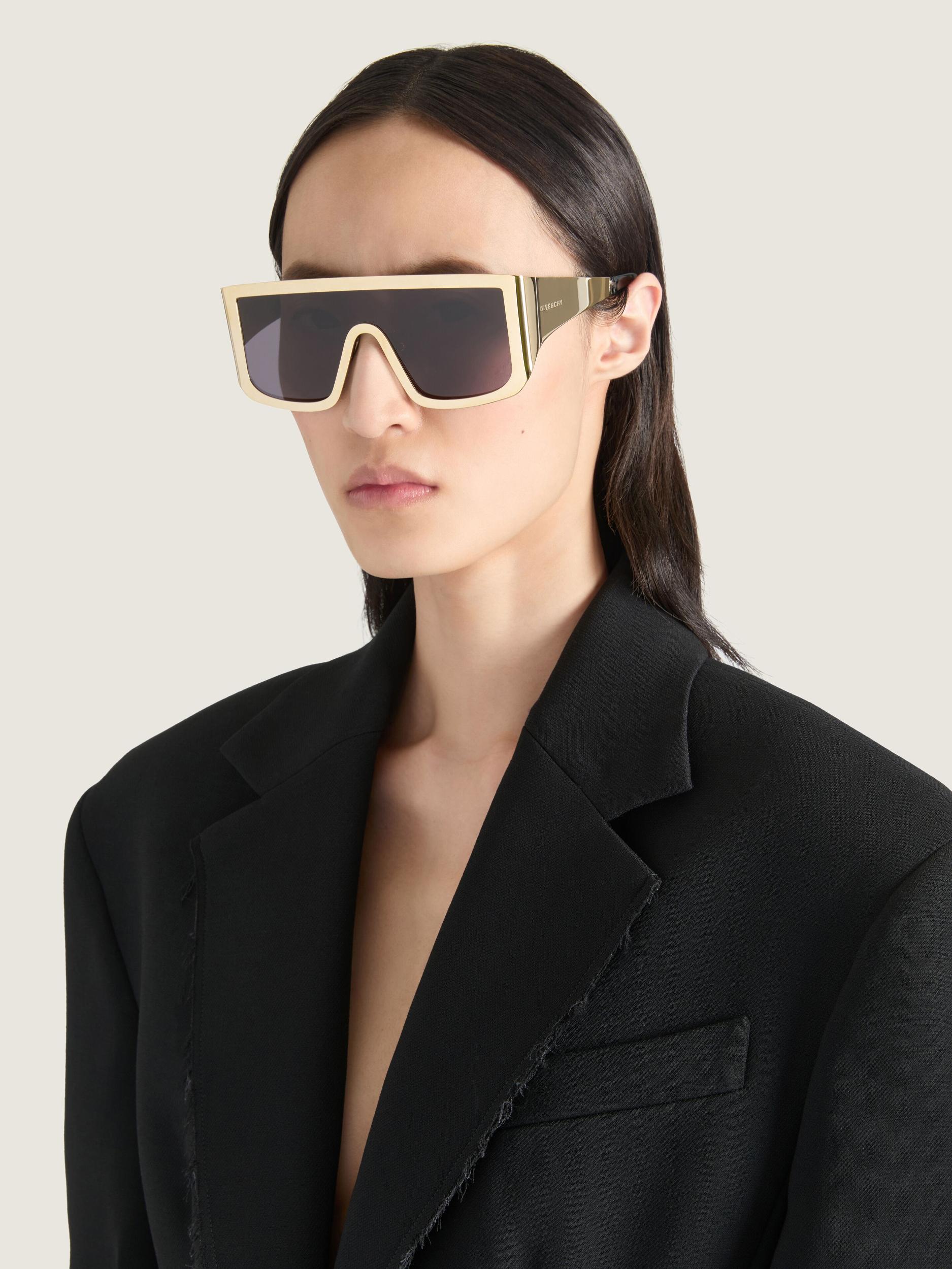 Square sunglasses in metal Product Image
