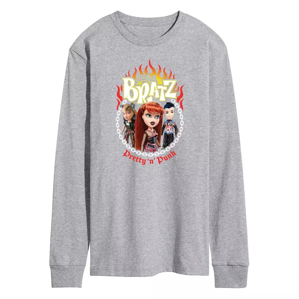 Men's Bratz Punk Long Sleeve Graphic Tee,  Product Image