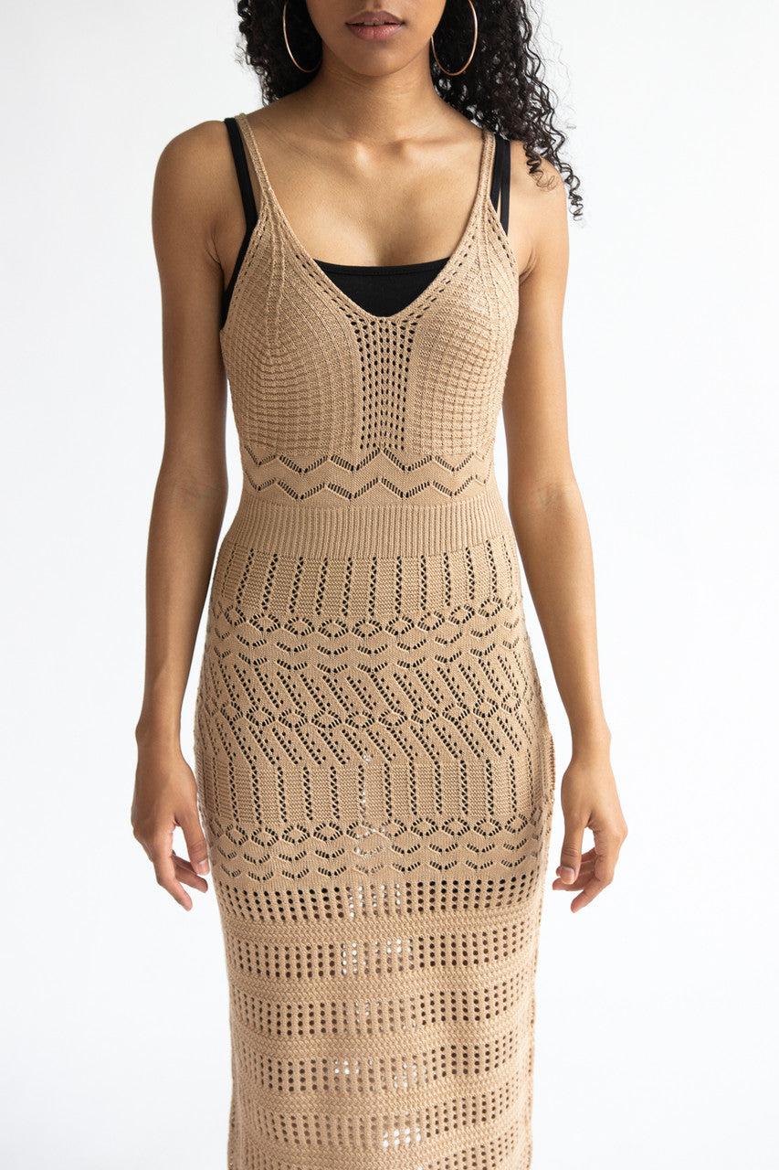 Pointelle Maxi Dress Product Image