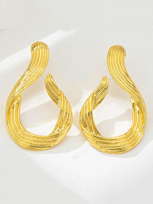 Geometric Drop Earrings Product Image