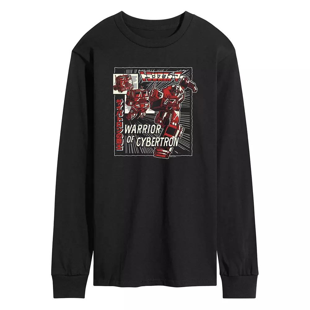 Men's Transformers Warrior Of Cybertron Long Sleeve Graphic Tee,  Product Image