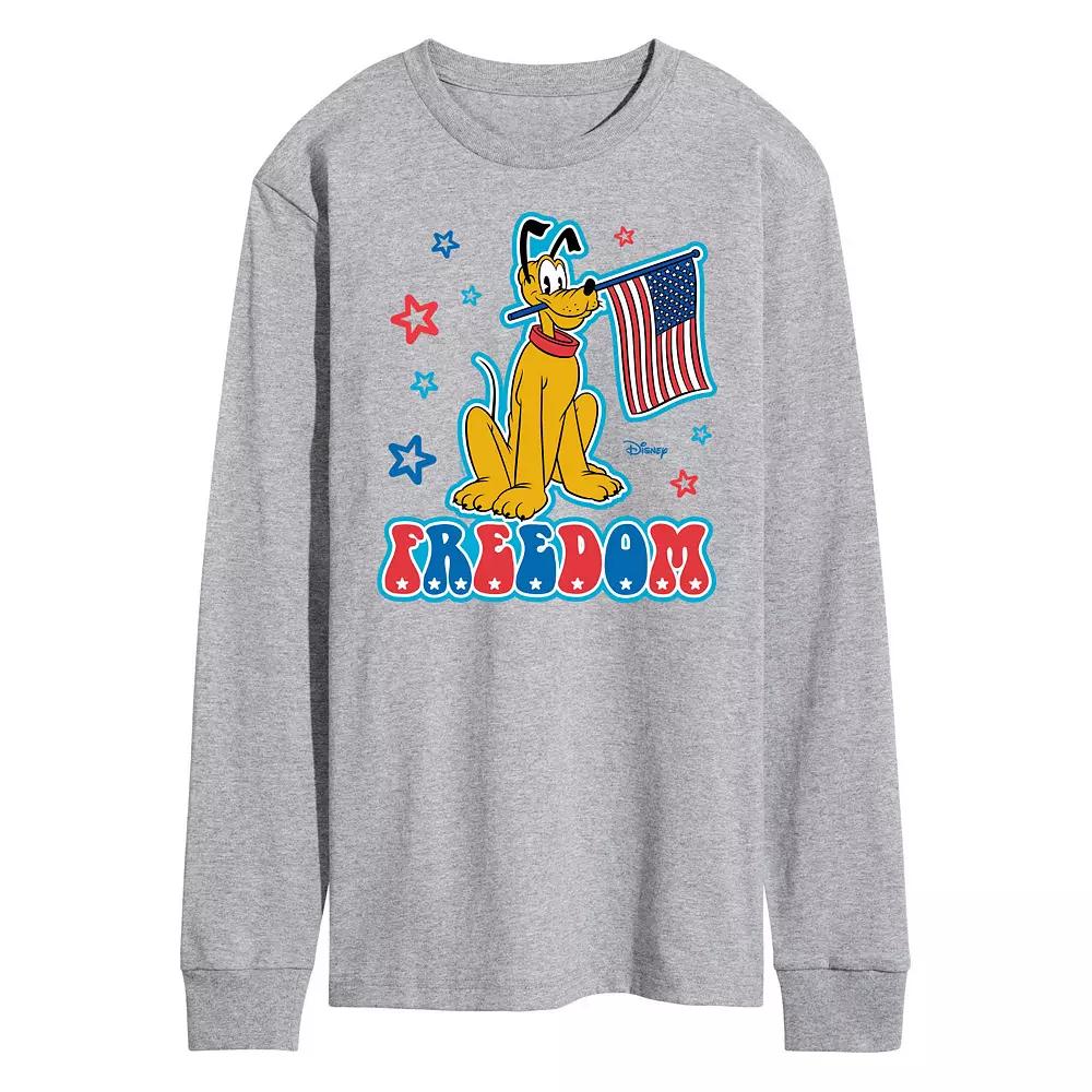 Disney's Pluto Men's Freedom Long Sleeve,  Product Image