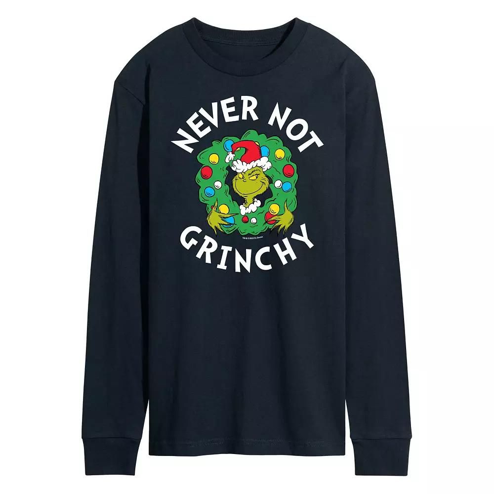 Disney / Pixar's Monsters Inc. Men's So Merry It's Scary Long Sleeve Graphic Tee,  Product Image