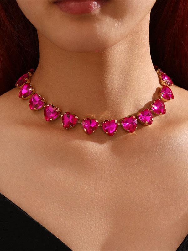 Chains Rhine Stones Necklaces Accessories Product Image