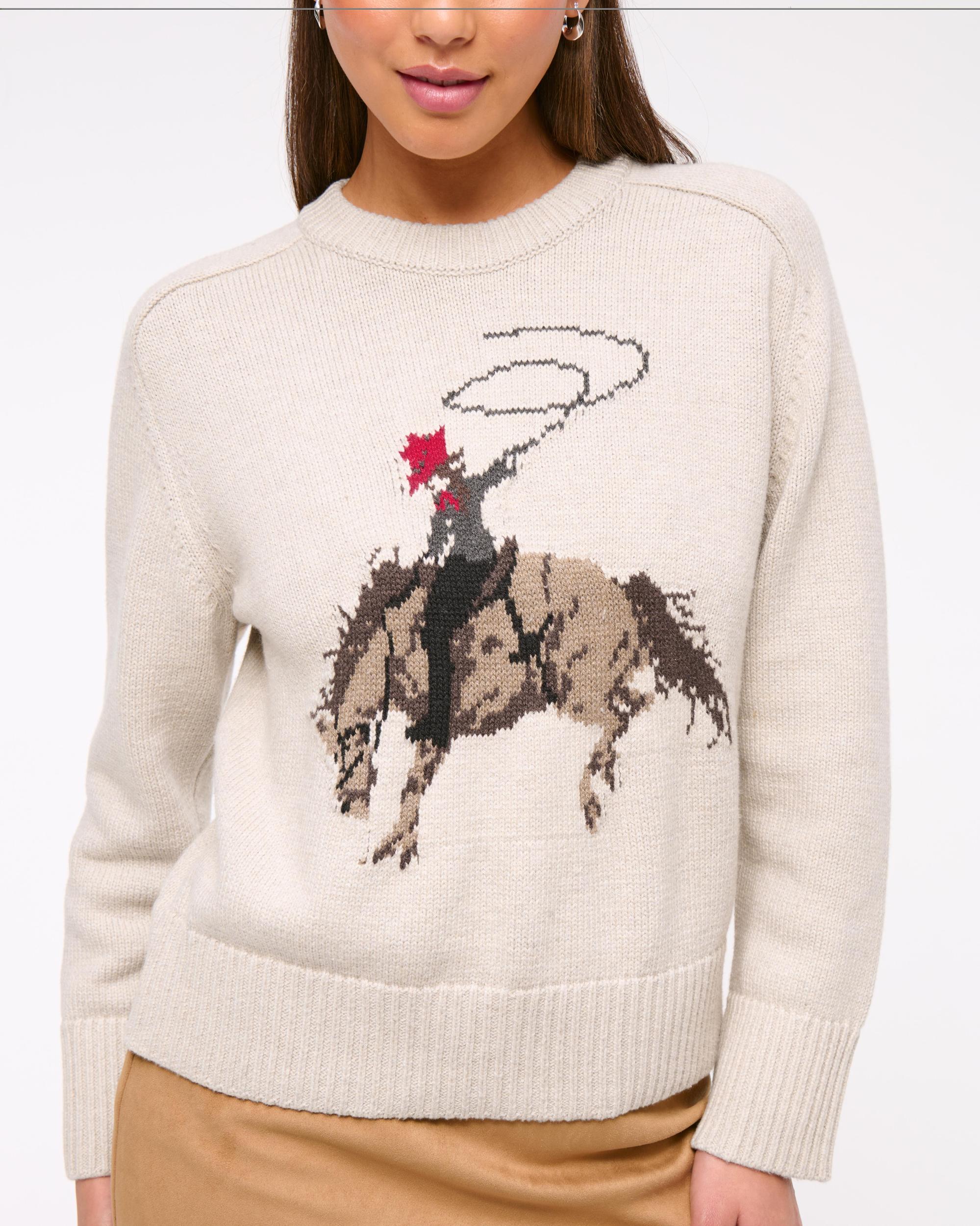 The A&F Madeline Crew Sweater Product Image