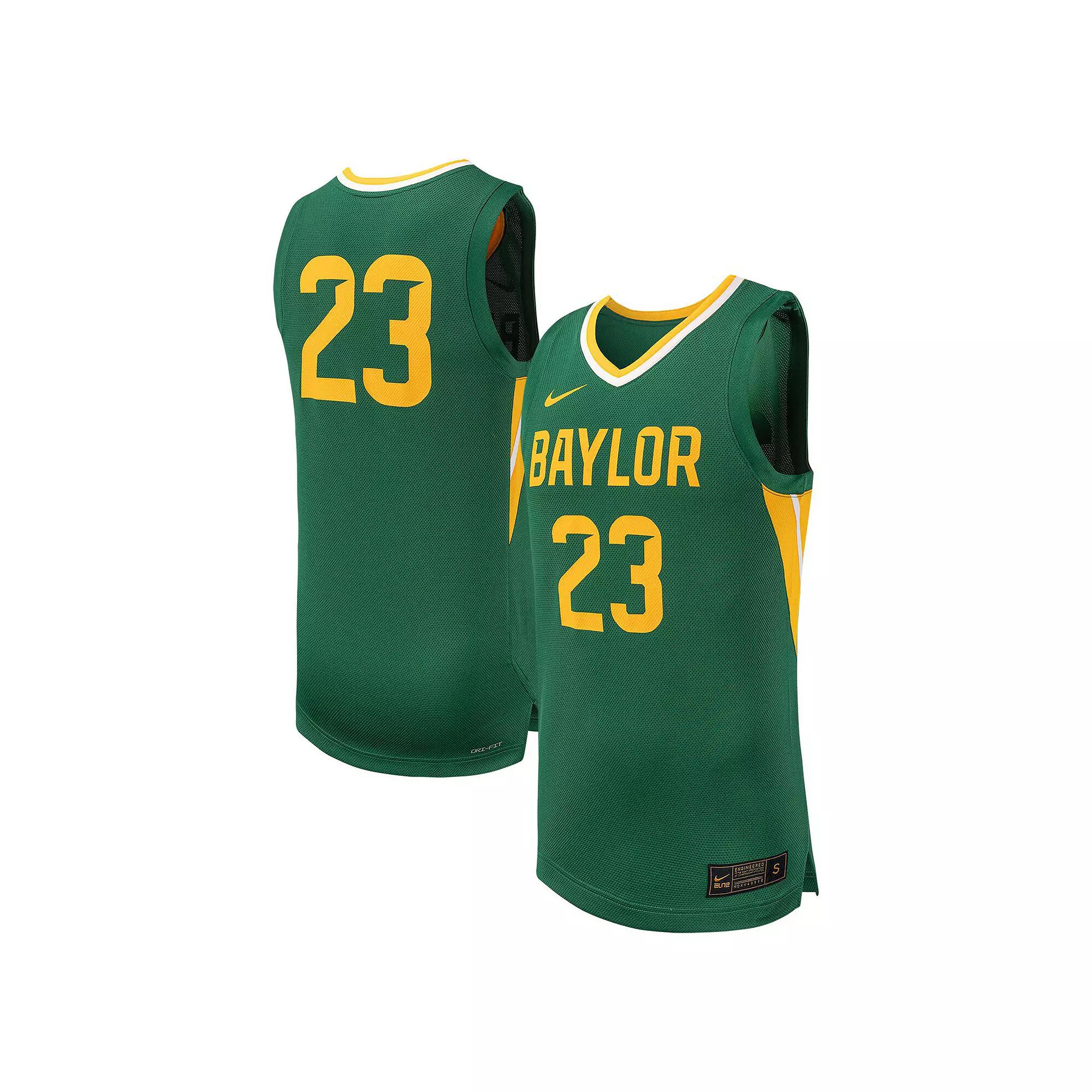 Men's Nike #23 Green Baylor Bears Replica Basketball Jersey,  Product Image
