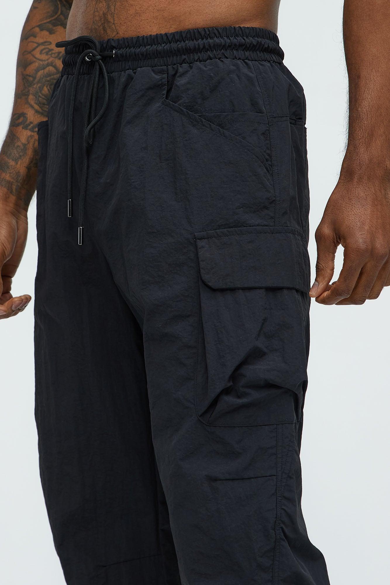 Benson Nylon Pants - Black Product Image
