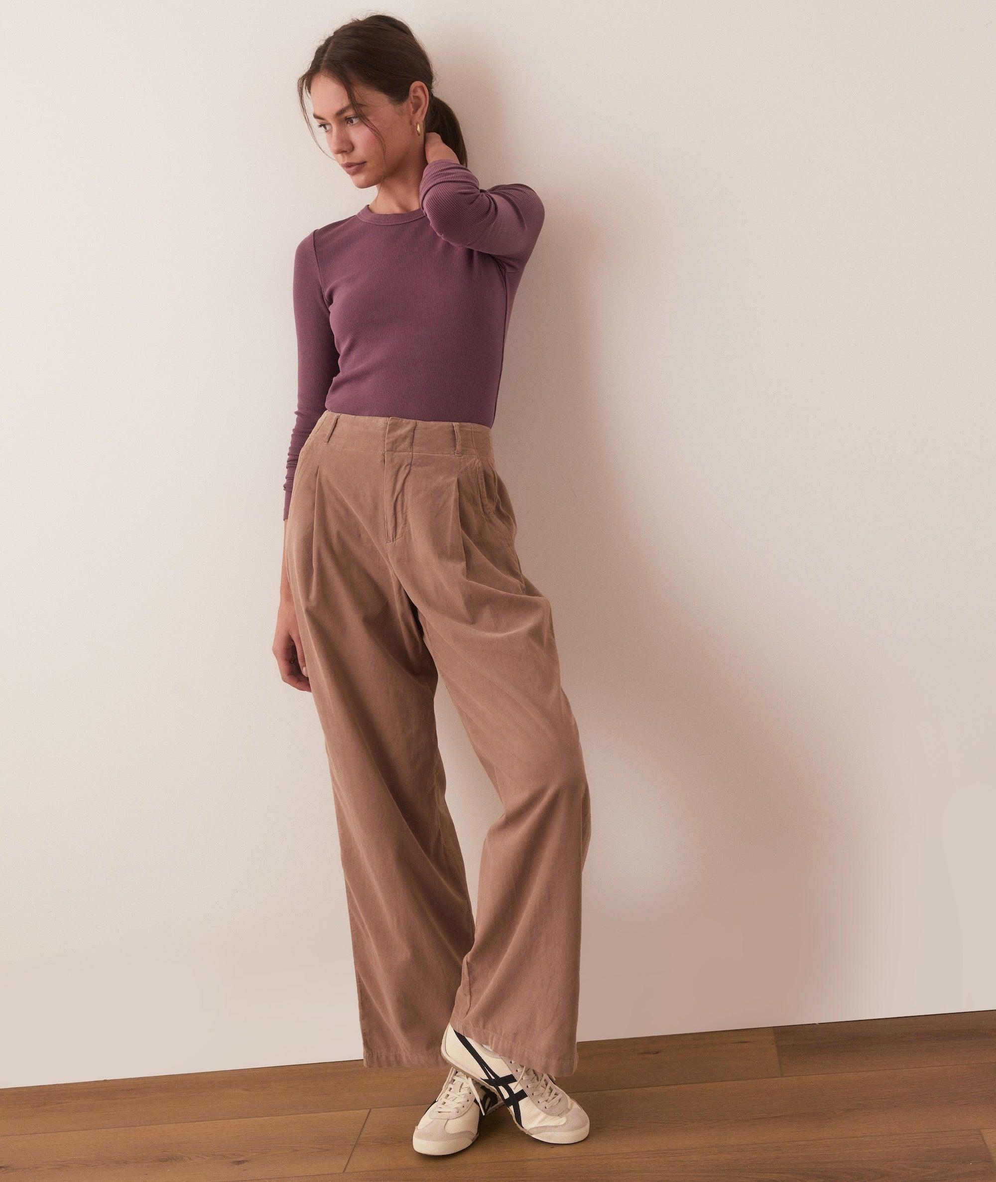 Lexi Rib Sun-In Longsleeve Crew Tee Product Image