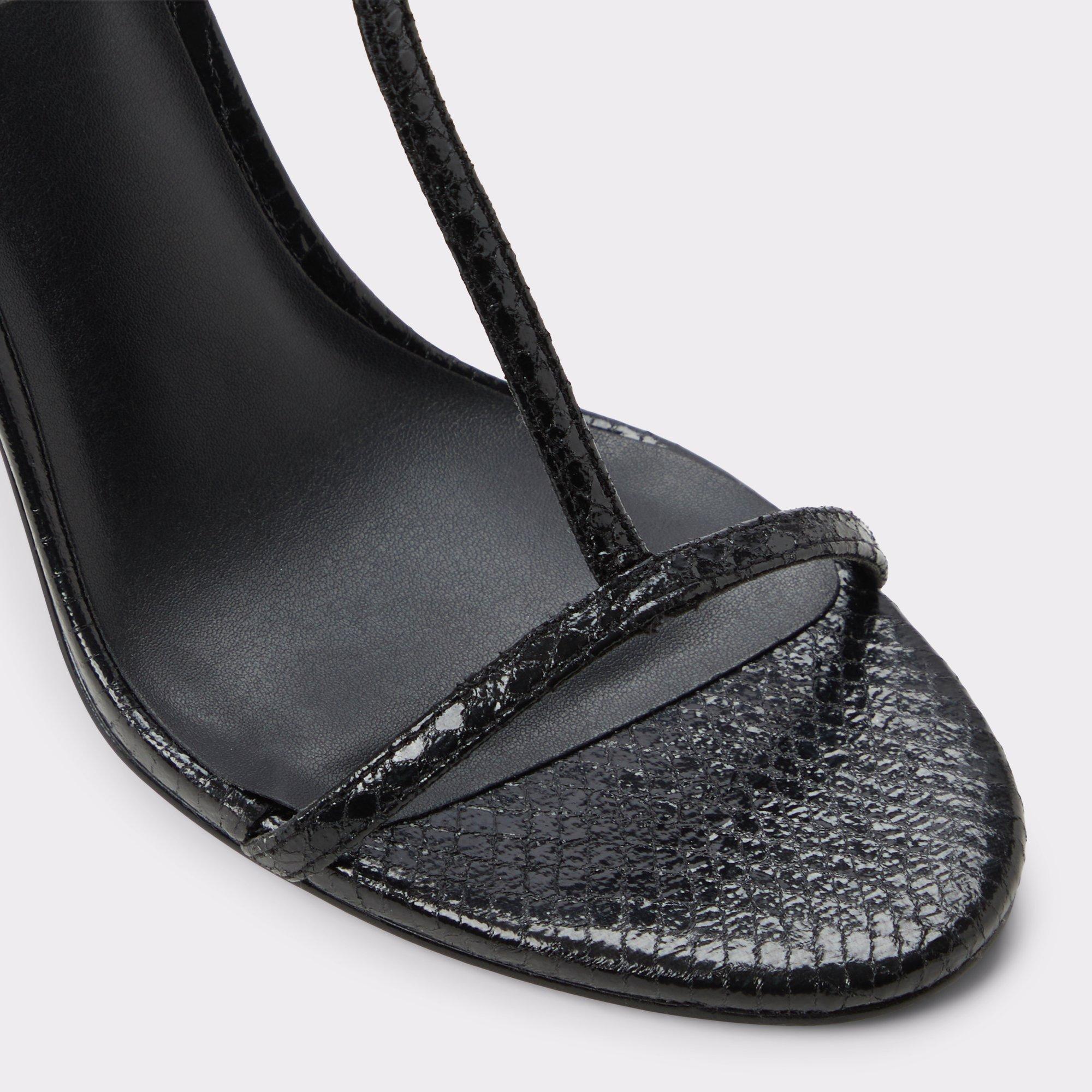 Cecille Black Women's Strappy Heels | ALDO US Product Image