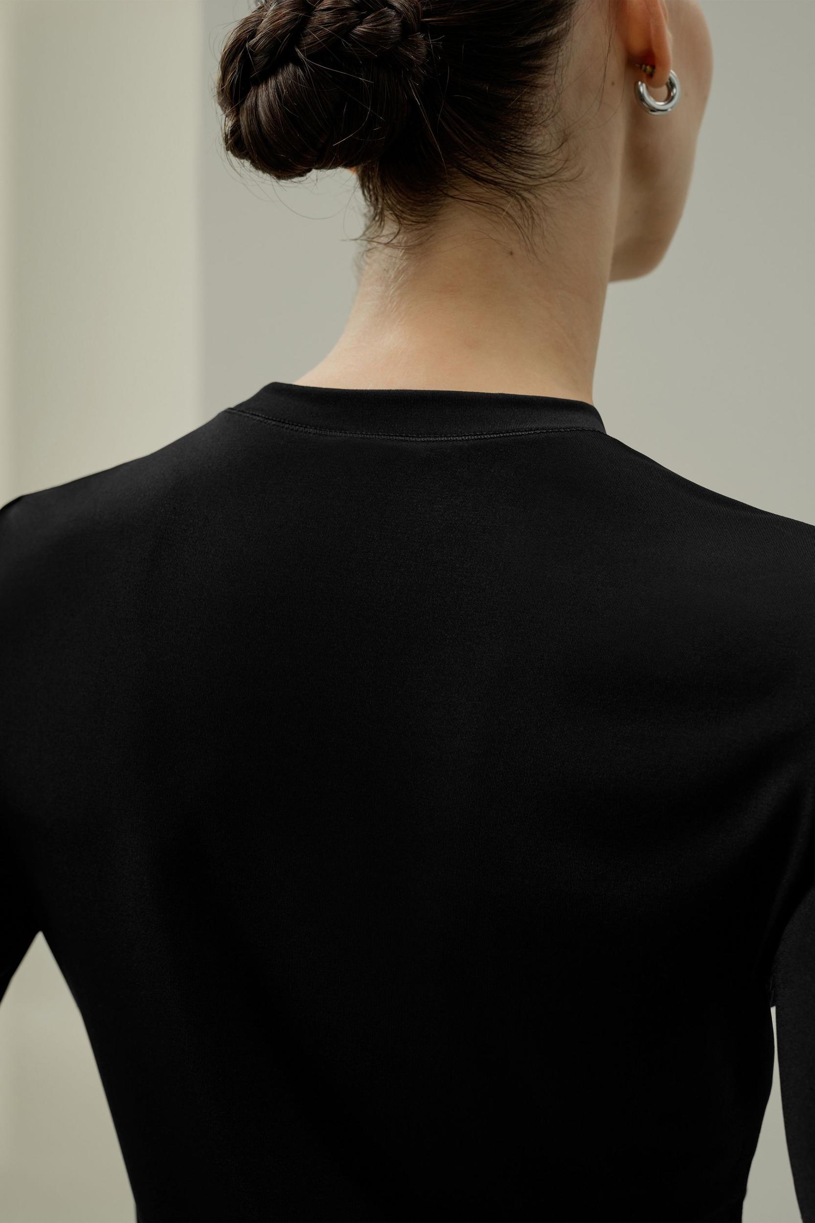 Silk Breeze Jersey Long Sleeve Slinky Top Product Image