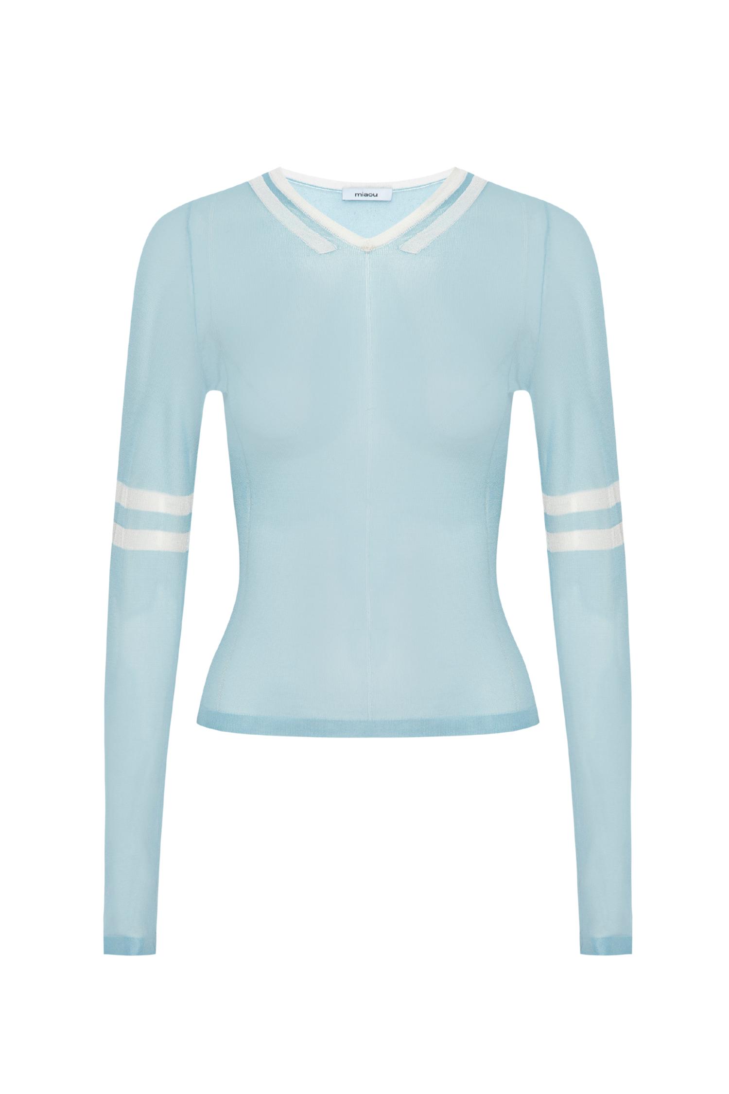MONICA TOP - PERIWINKLE Product Image