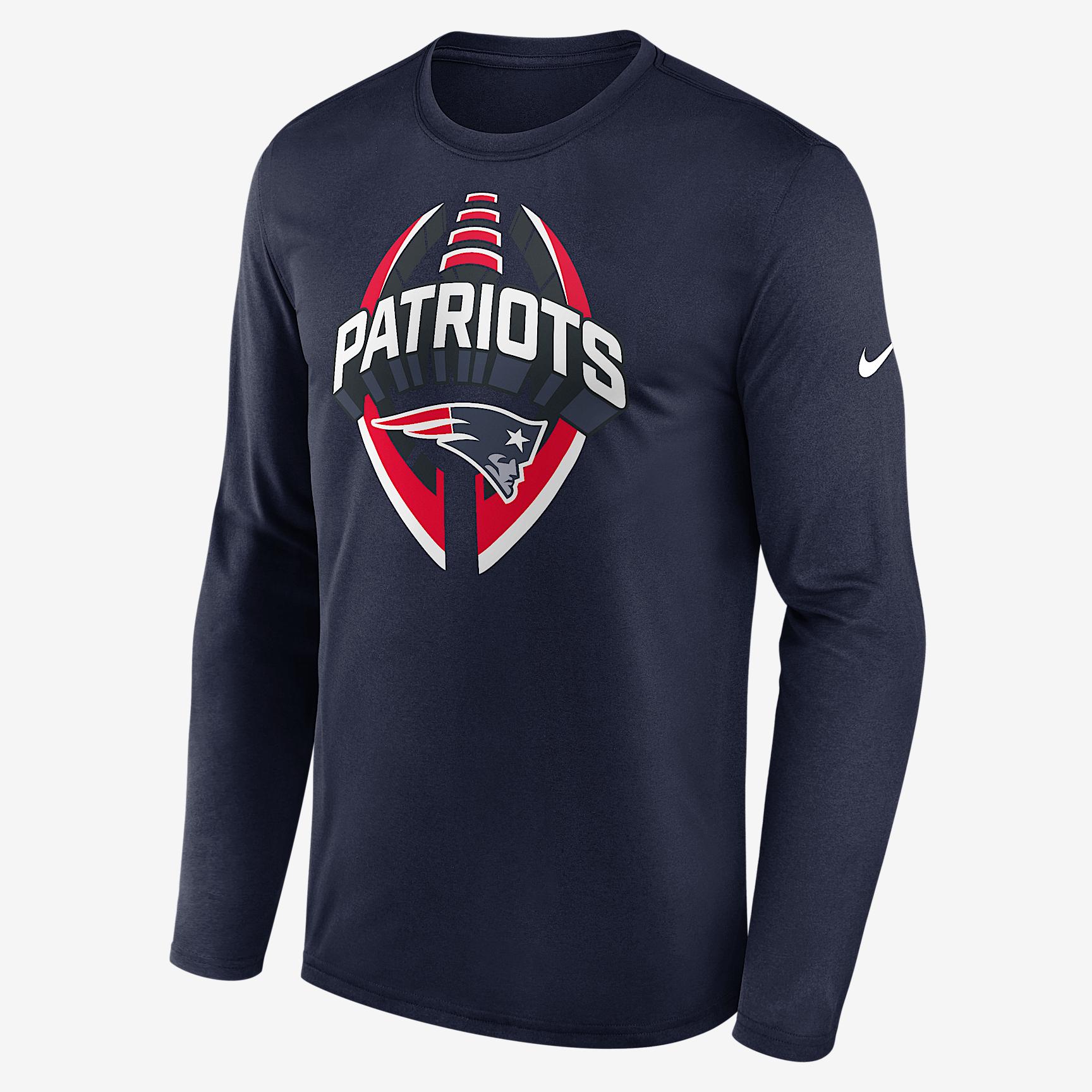 Seattle Seahawks Legend Icon Nike Mens Dri-FIT NFL Long-Sleeve T-Shirt | NKHT41S78-NCF Product Image