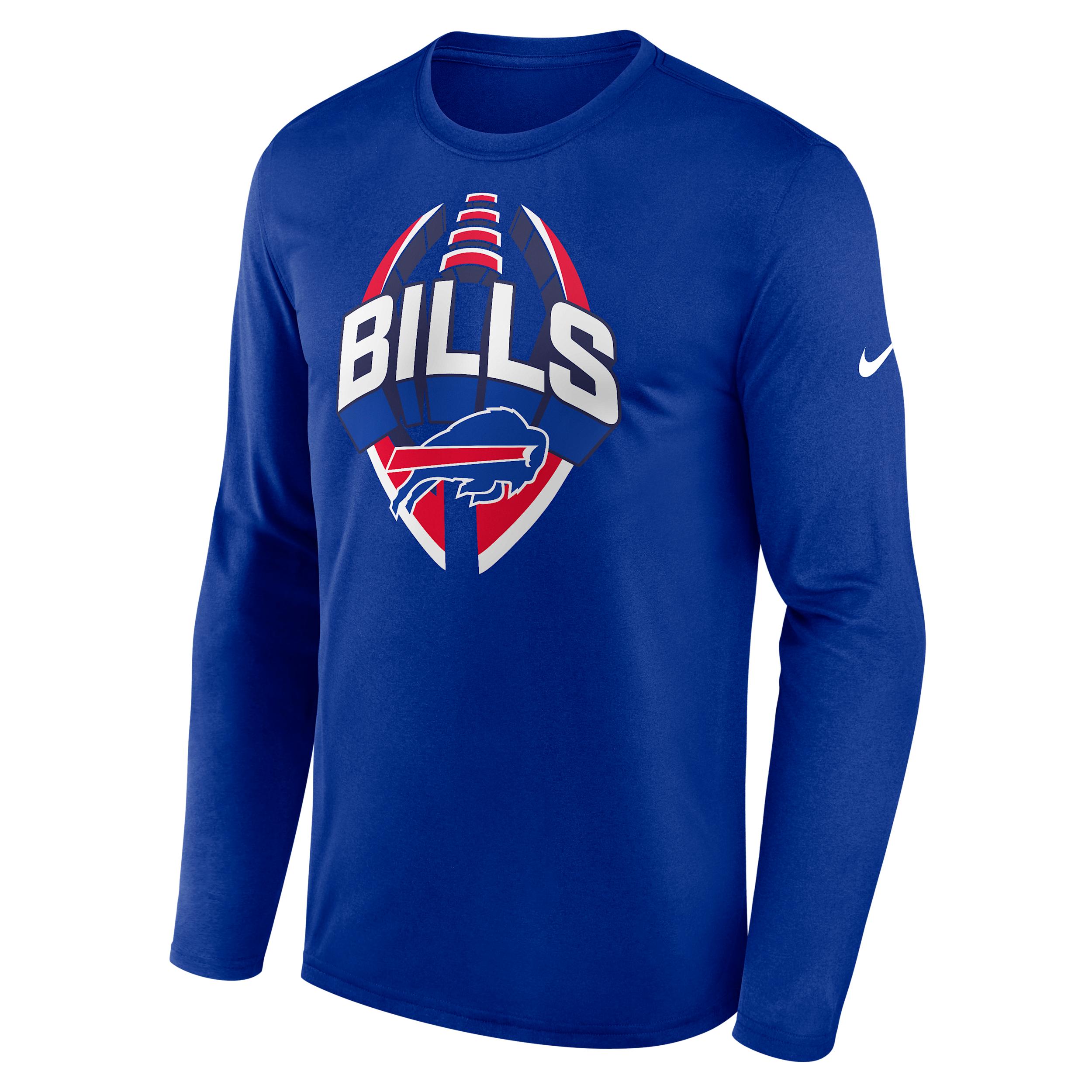 Indianapolis Colts Legend Icon Nike Mens Dri-FIT NFL Long-Sleeve T-Shirt | NKHT4LB98-NCF Product Image