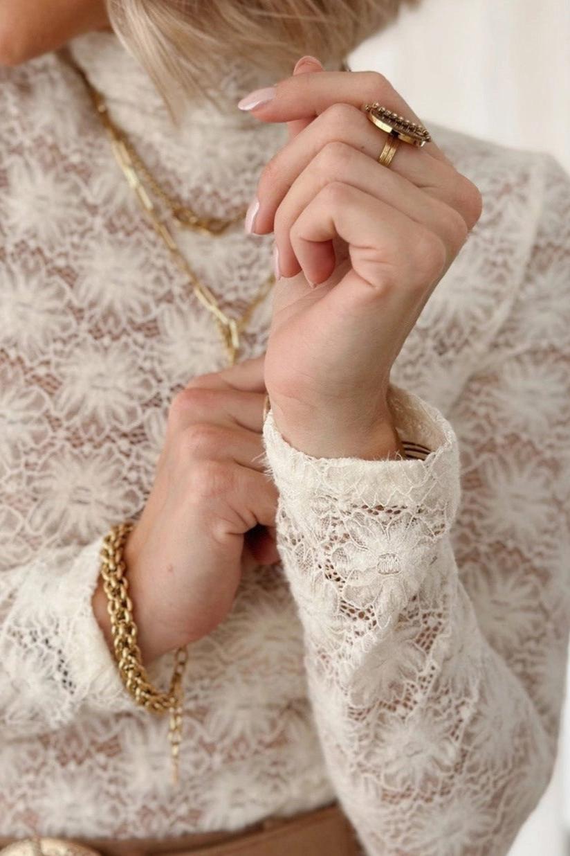 Floral Lace Long Sleeve Product Image