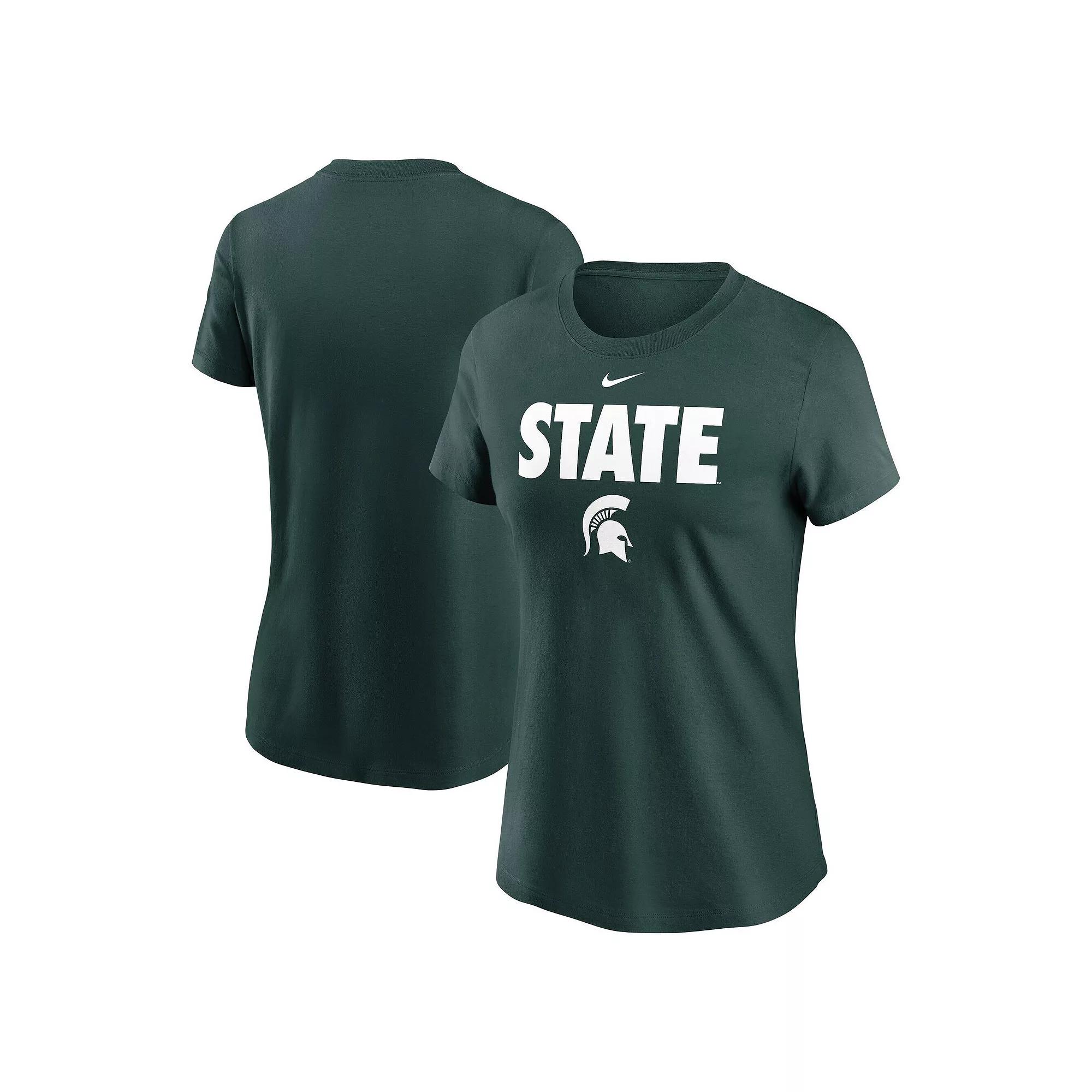 Women's Nike Green Michigan State Spartans Local Ultimate Chant T-Shirt,  Product Image