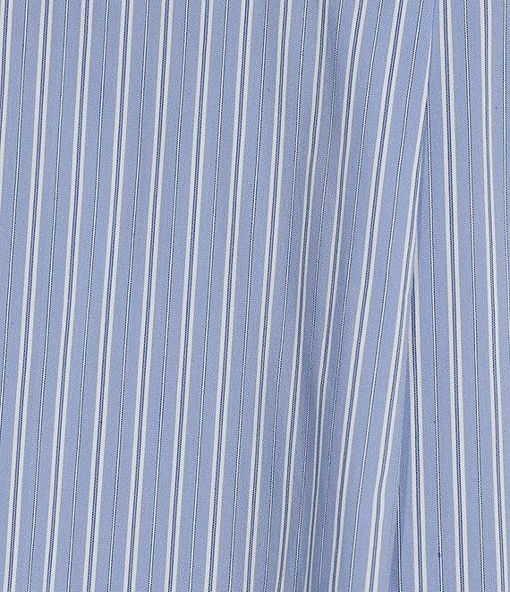 Things Between Button Front Stripe Coordinating Poplin Top Product Image