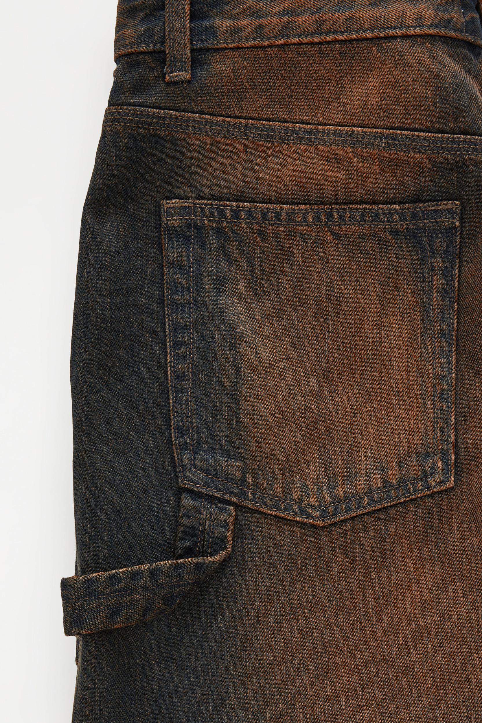 Cotton On Women - 91 Baggy Denim Jort - Carpenter y2k washed brown Product Image