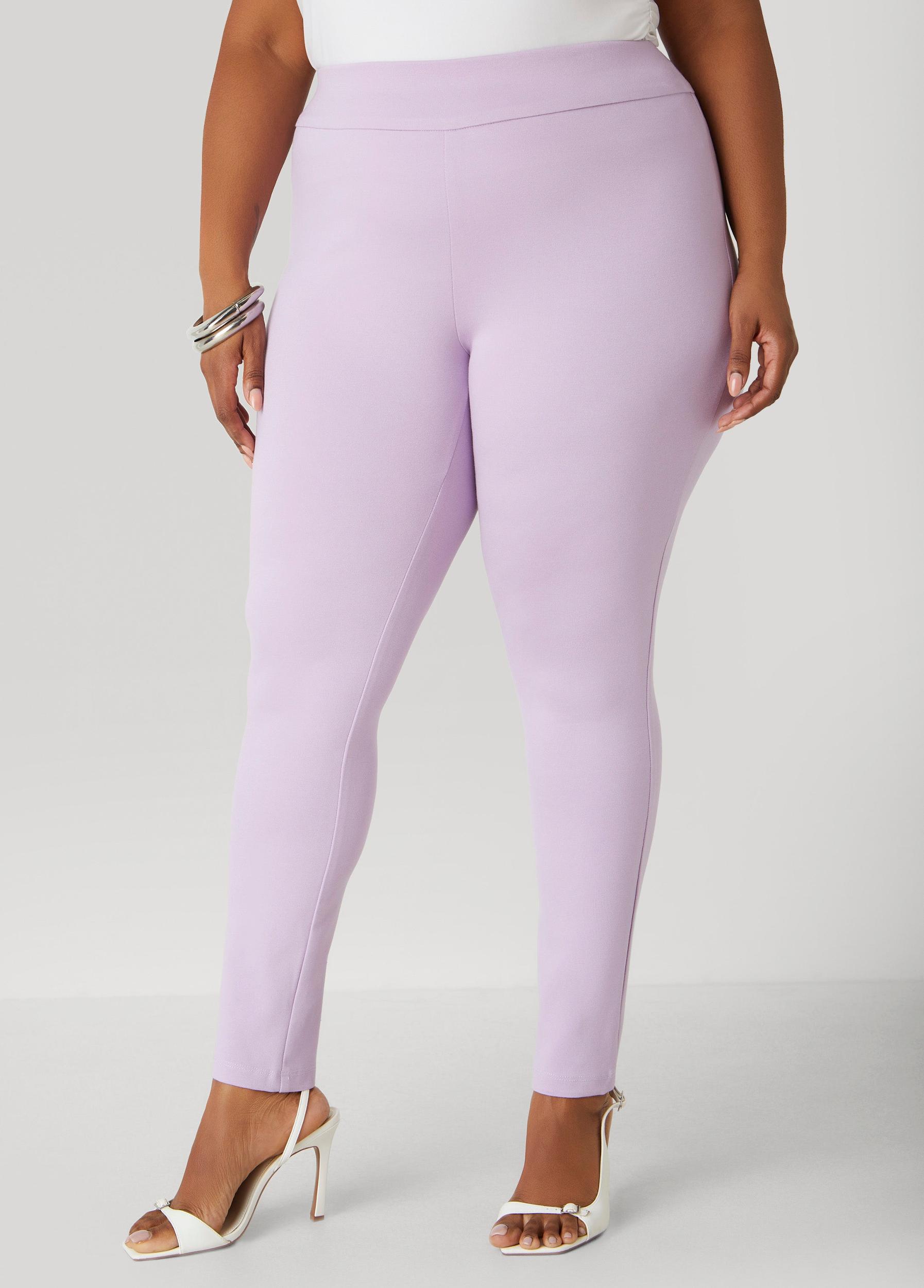 High Rise Pull On Ponte Leggings Product Image