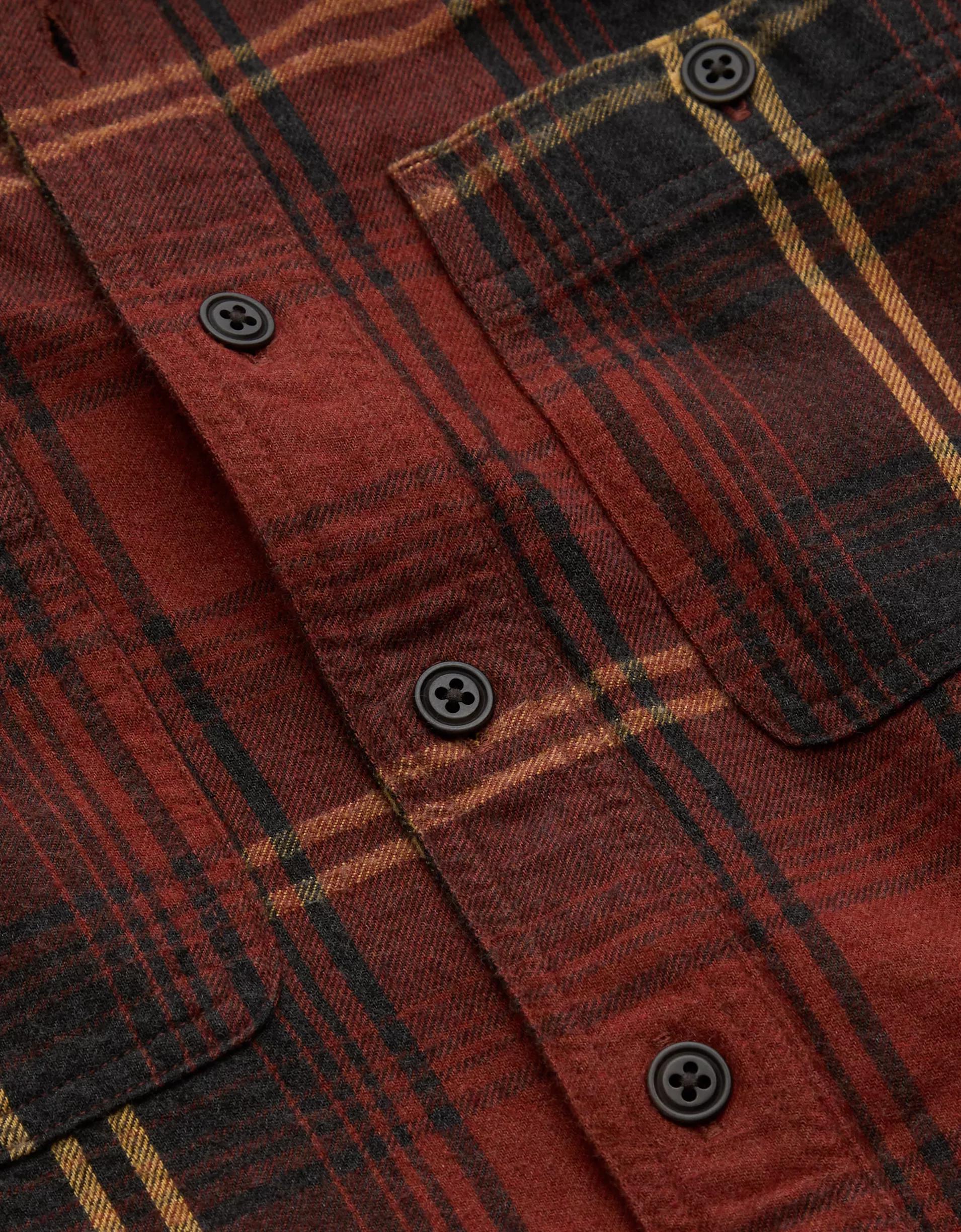 AE77 Premium Flannel Shirt Product Image