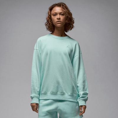 Womens Jordan Brooklyn Fleece French Terry Crew-Neck Sweatshirt | HJ1353-357 Product Image