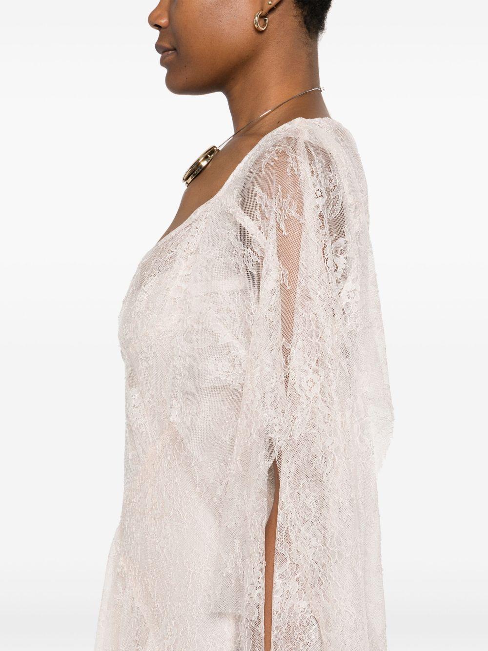 floral-lace maxi dress Product Image