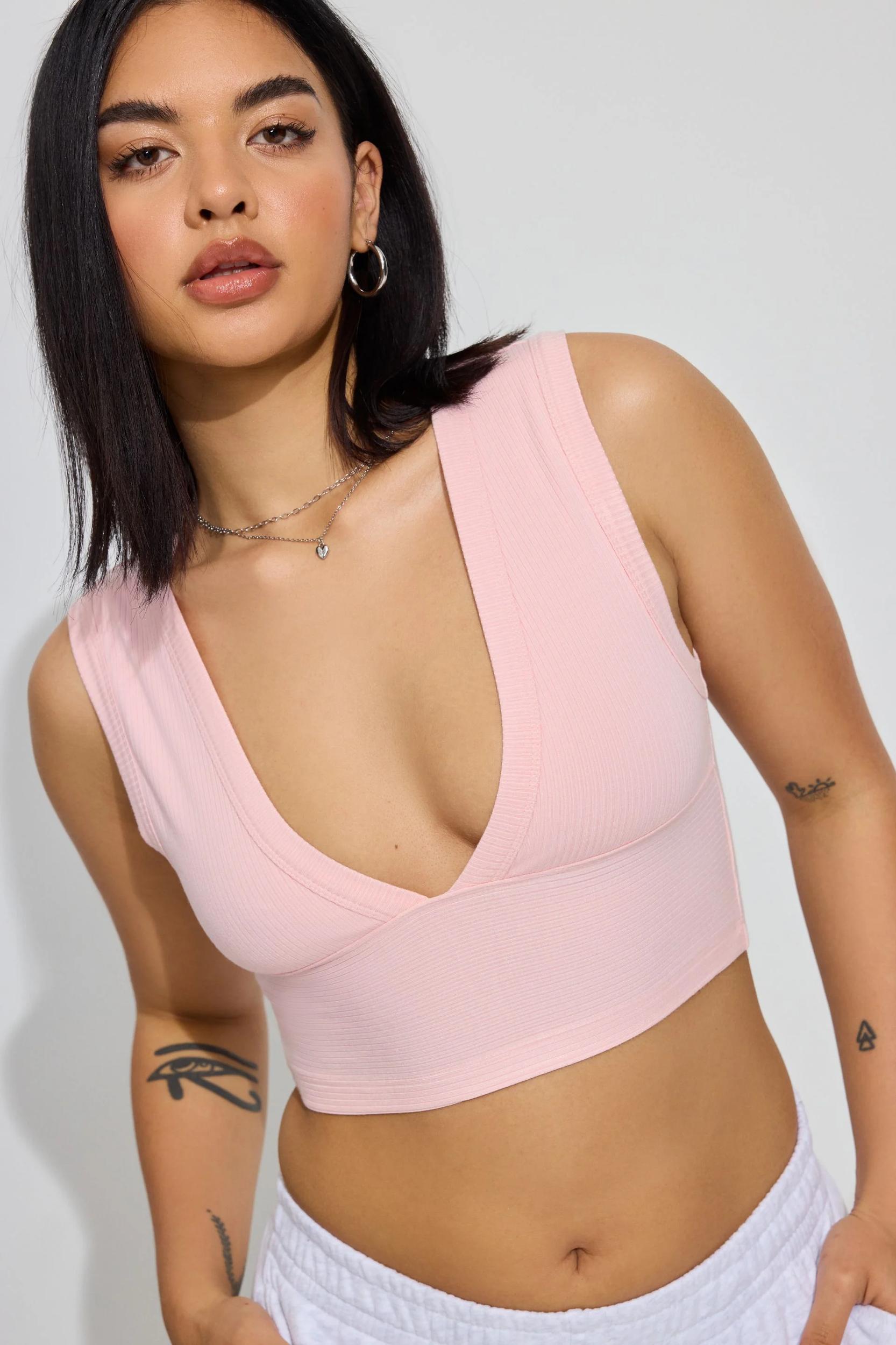 Plunge Flyaway Halter Top Product Image