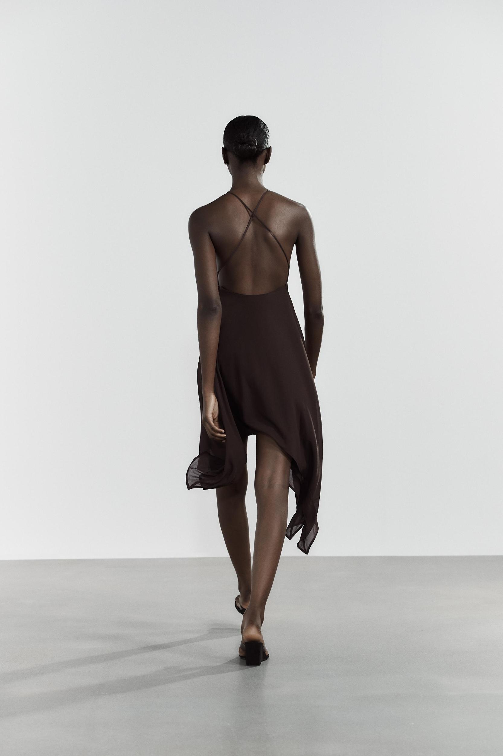 ASYMMETRICAL TULLE DRESS Product Image