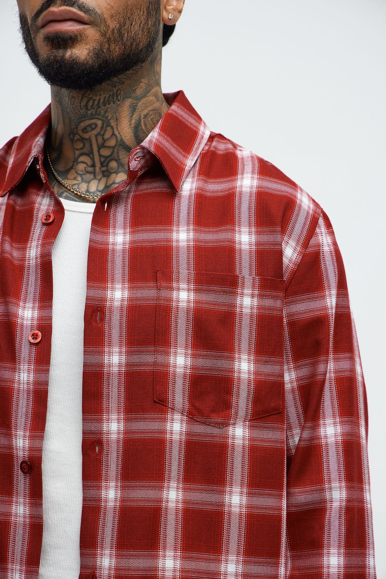 Boyle Plaid Shirt - Red/combo Product Image