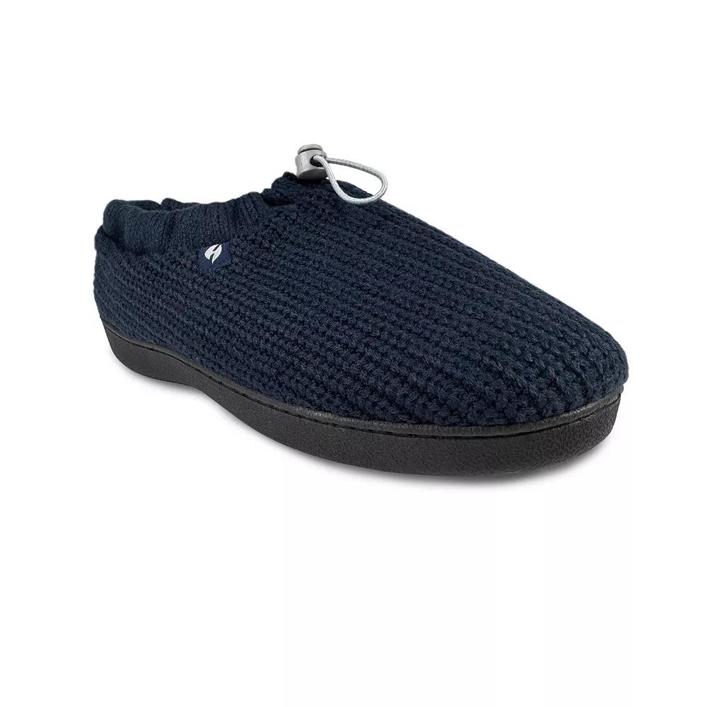 Heat Holders Men's Heatweaver Knit Adjustable Drawstring Slippers,  Product Image