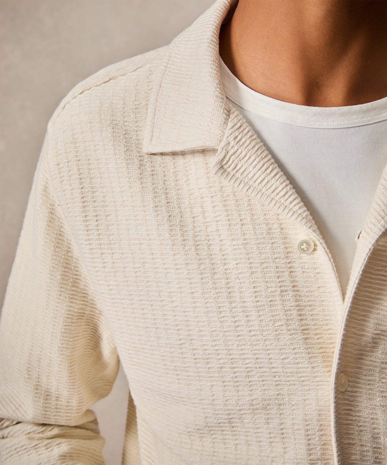 Textured Guayabera Shirt Product Image