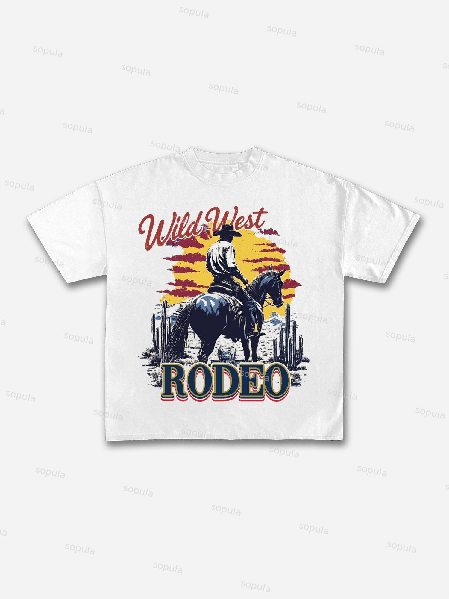 Coors Banquet Rodeo Classic Graphic Cotton T-shirt Product Image