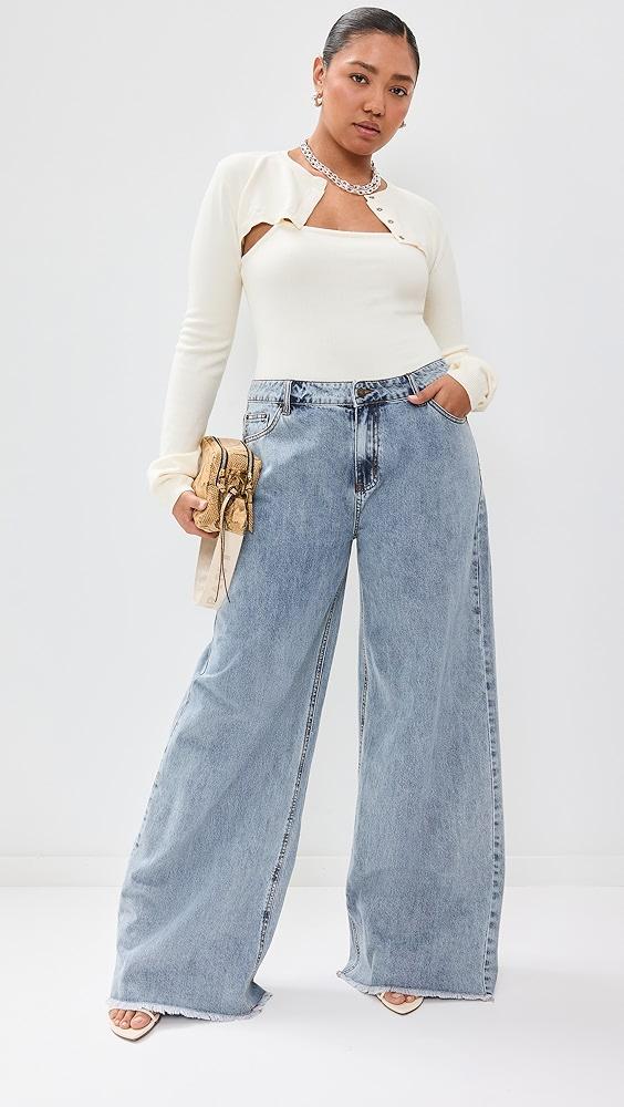 Lioness Eivissa Baggy Jeans | Shopbop Product Image