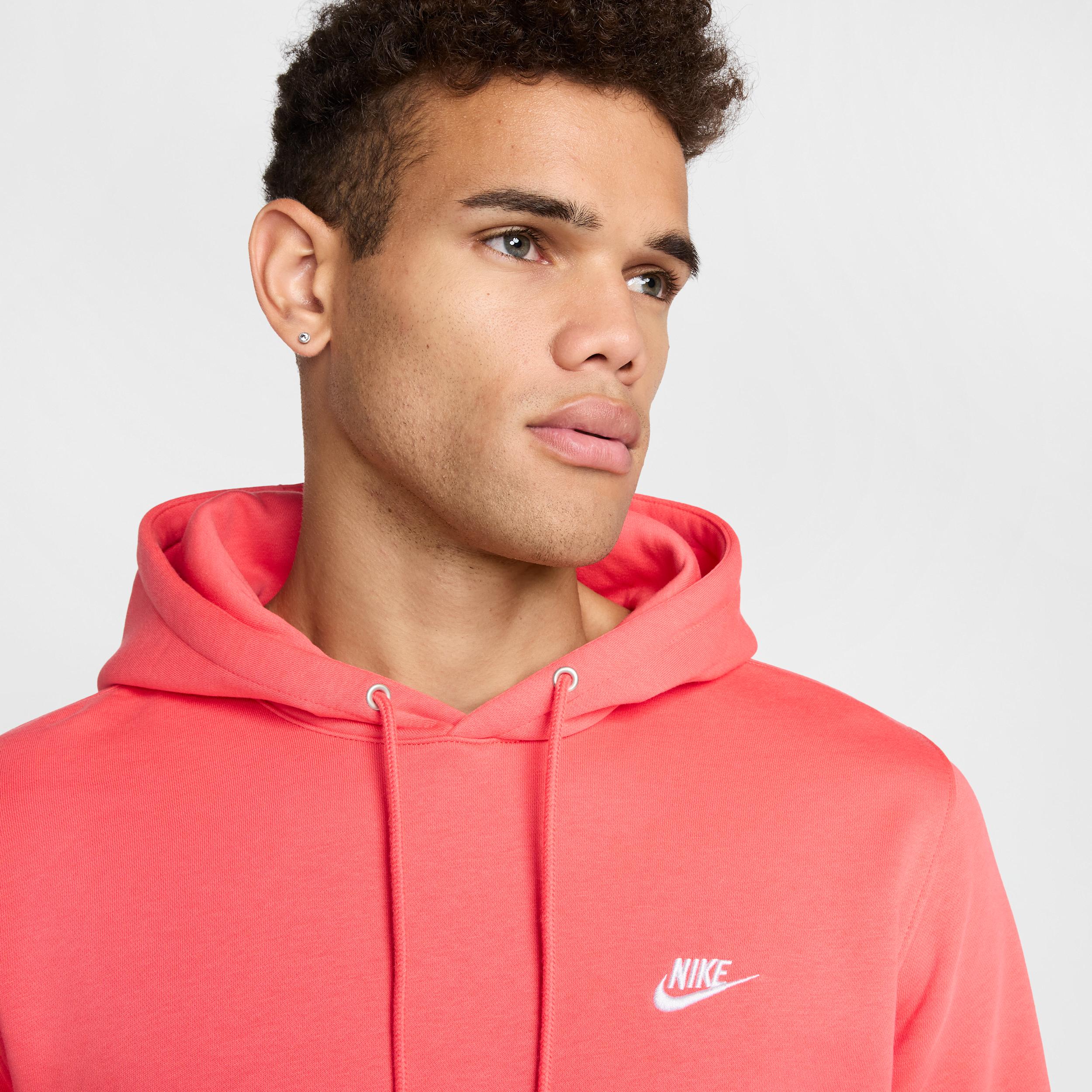 Nike Mens Club Pullover Fleece Hoodie | FN3859-814 Product Image
