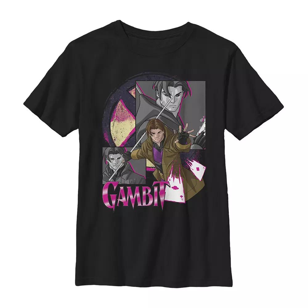 Boys 8-20 Marvel X-Men Gambit Collage Panel Logo Graphic Tee, Boy's,  Product Image
