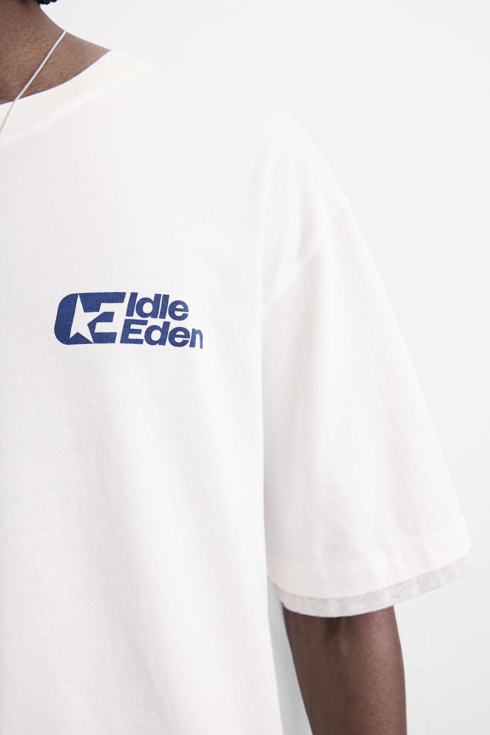 TEXT PRINT T-SHIRT Product Image