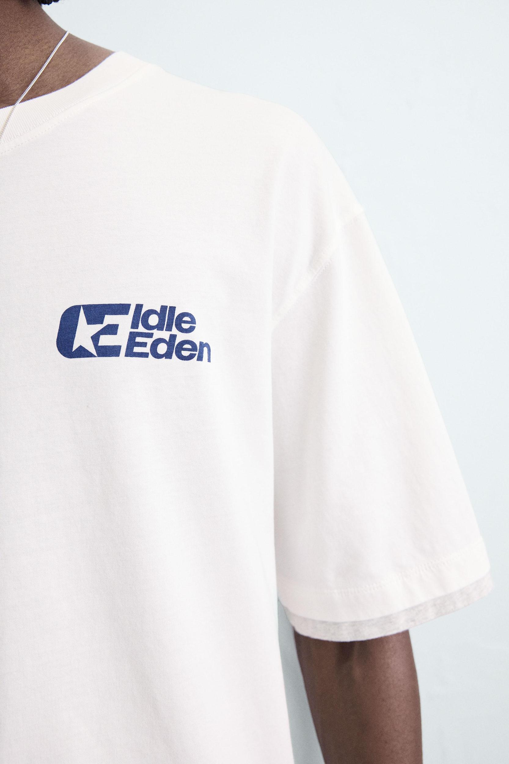 TEXT PRINT T-SHIRT Product Image