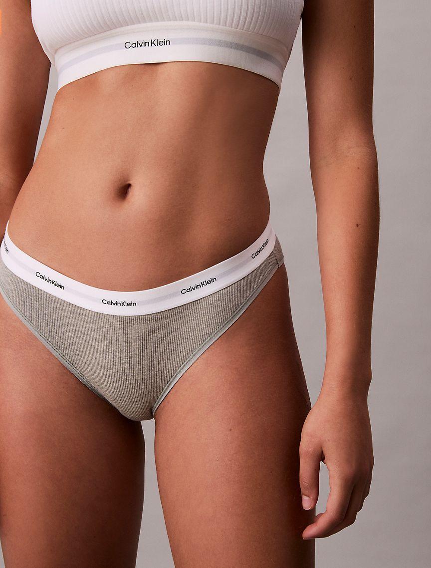 Cotton Stretch Rib Bikini Product Image
