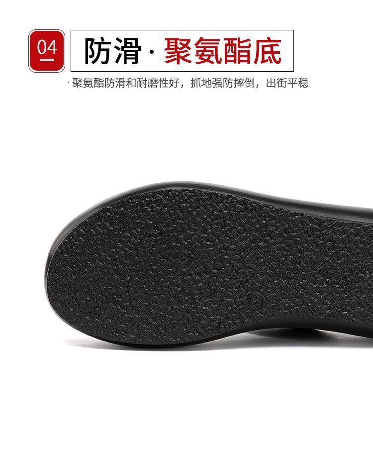 Platform Wedge-Heel Slide Sandals Product Image