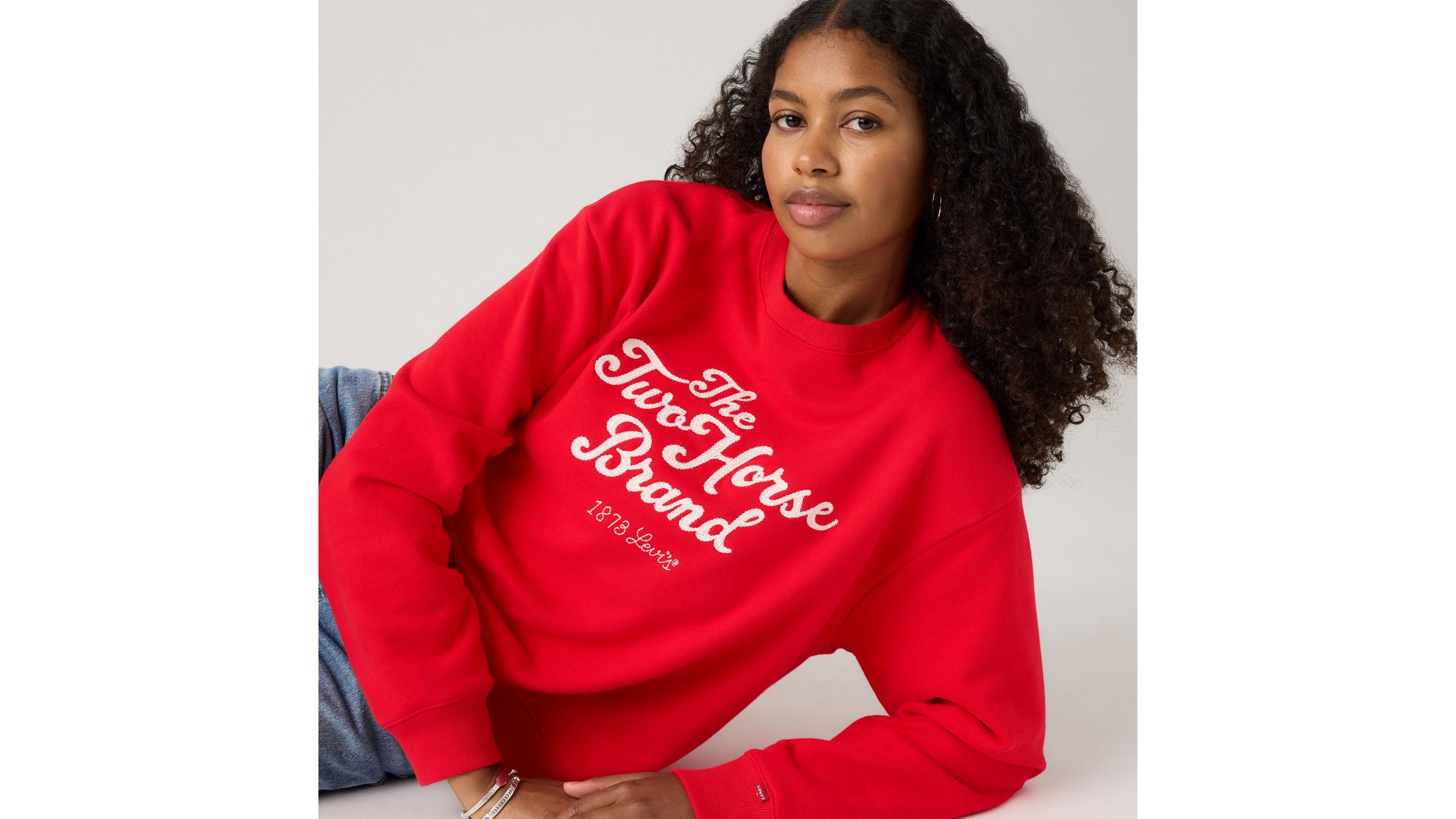 Graphic Heritage Sport Crewneck Sweatshirt Product Image
