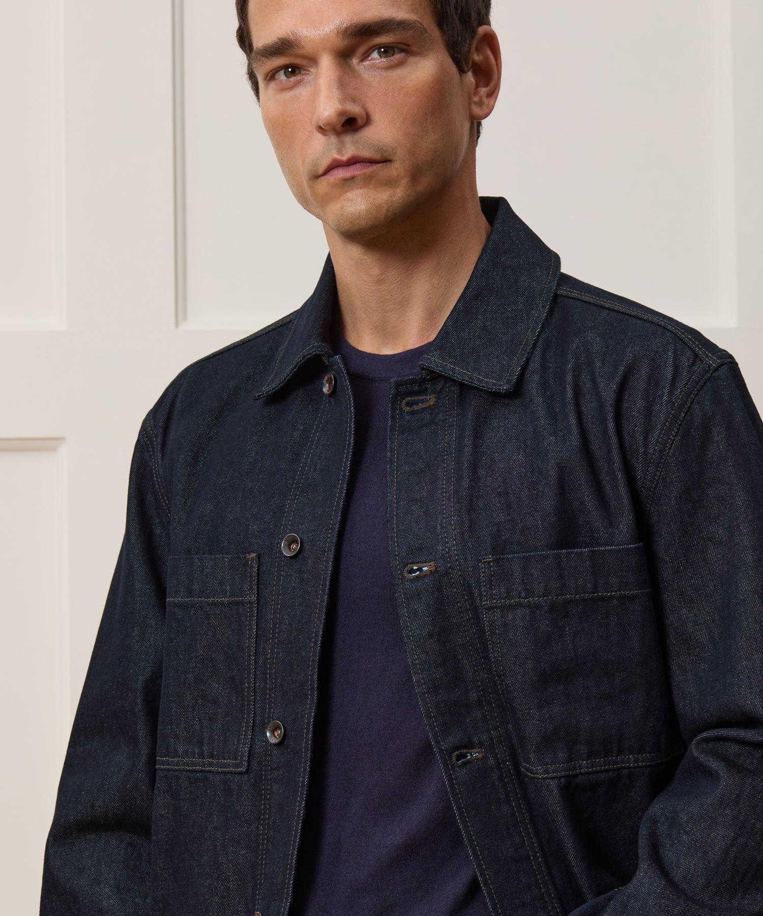 Boxy Denim Jacket Product Image