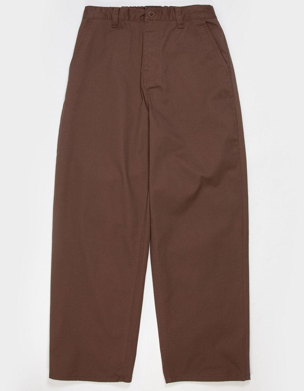 BRIXTON Union Mens Baggy Pants - BROWN Product Image