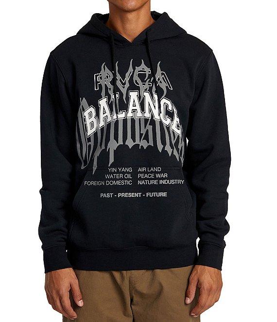 RVCA Metalurgy Long Sleeve Fleece Hoodie Product Image