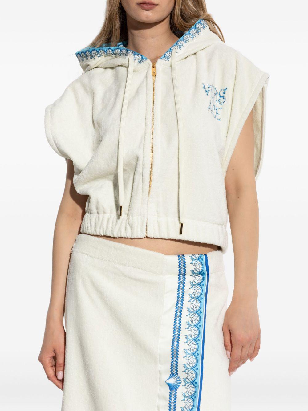 hooded cropped top Product Image