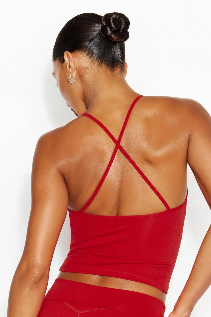 Sleek Underbust Crossback Cami Top Product Image