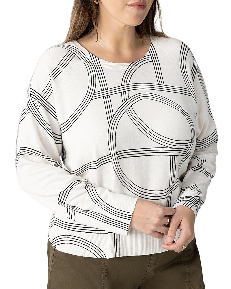 Sanctuary All Day Long Printed Sweater Product Image