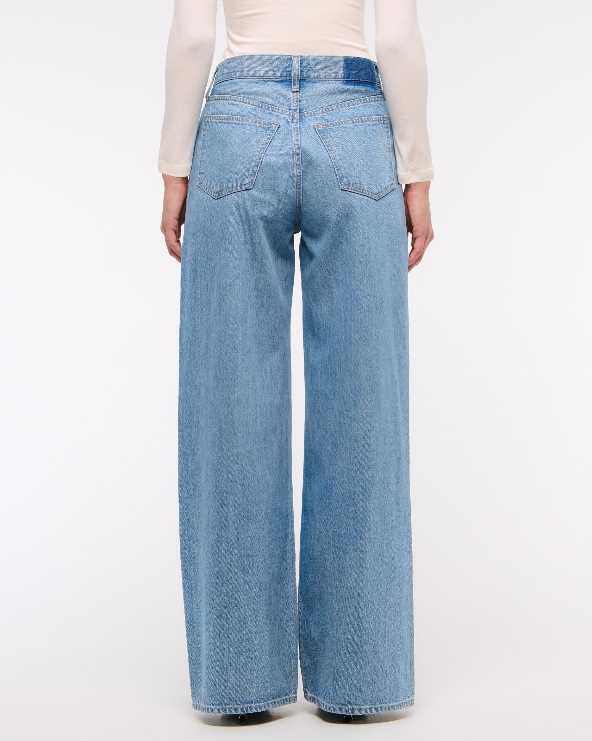High Rise Wide Leg Jean Product Image