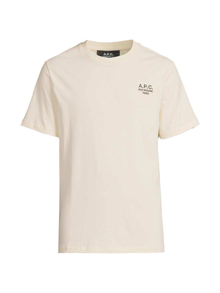 Mens Rue Madame Logo Cotton T-Shirt Product Image