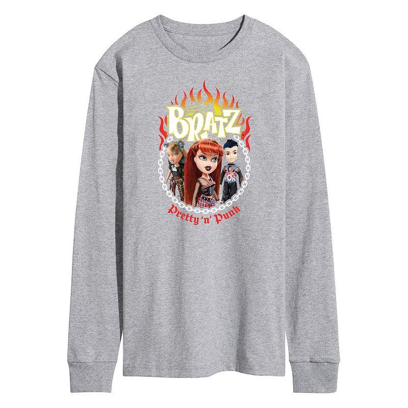 Men's Bratz Punk Long Sleeve Graphic Tee,  Product Image