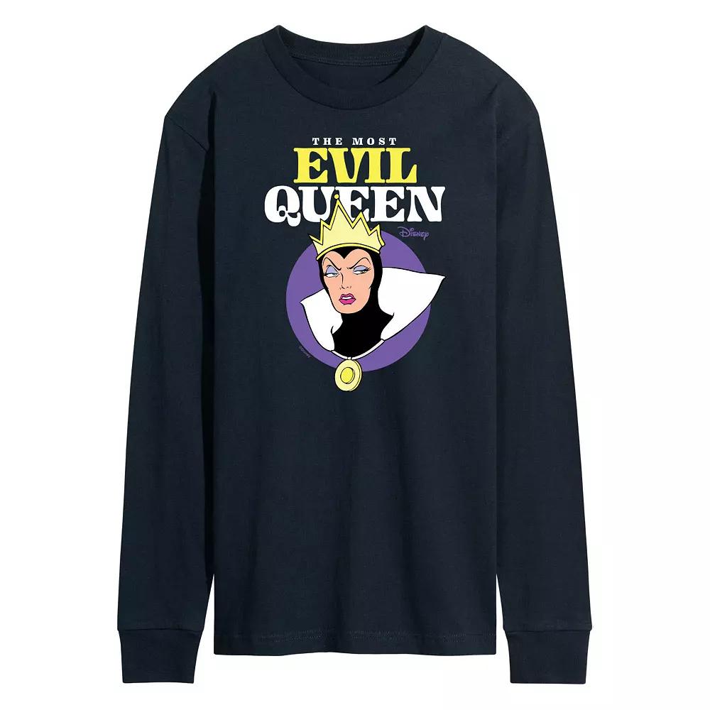 Disney Villains Snow White Evil Queen Men's Long Sleeve Graphic Tee,  Product Image
