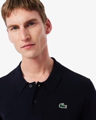 Short Sleeved Polo Collar Golf Sweater Product Image
